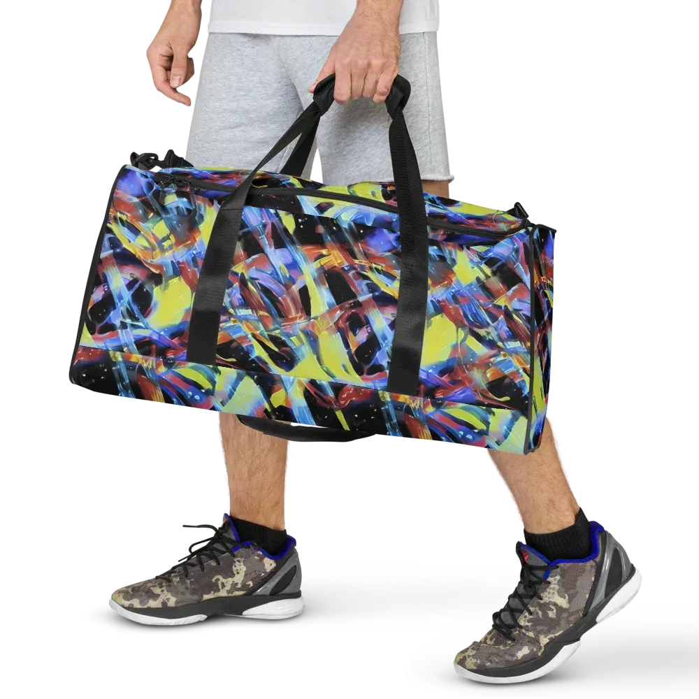 Afterglow Fracture on Duffle Bag — Front