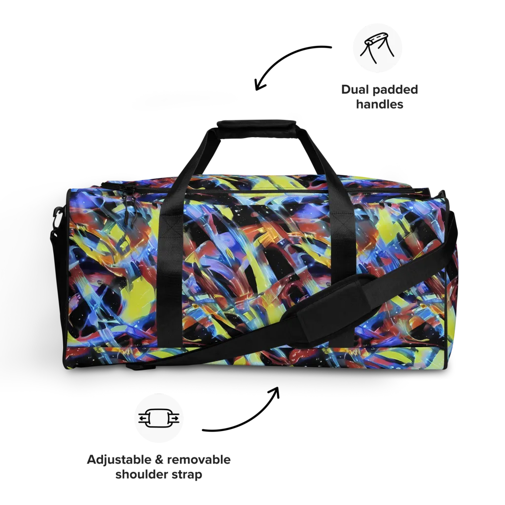 Afterglow Fracture on Duffle Bag — Front