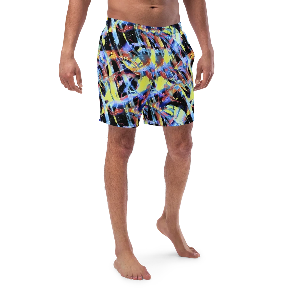 Afterglow Fracture on Swim Trunks — Front