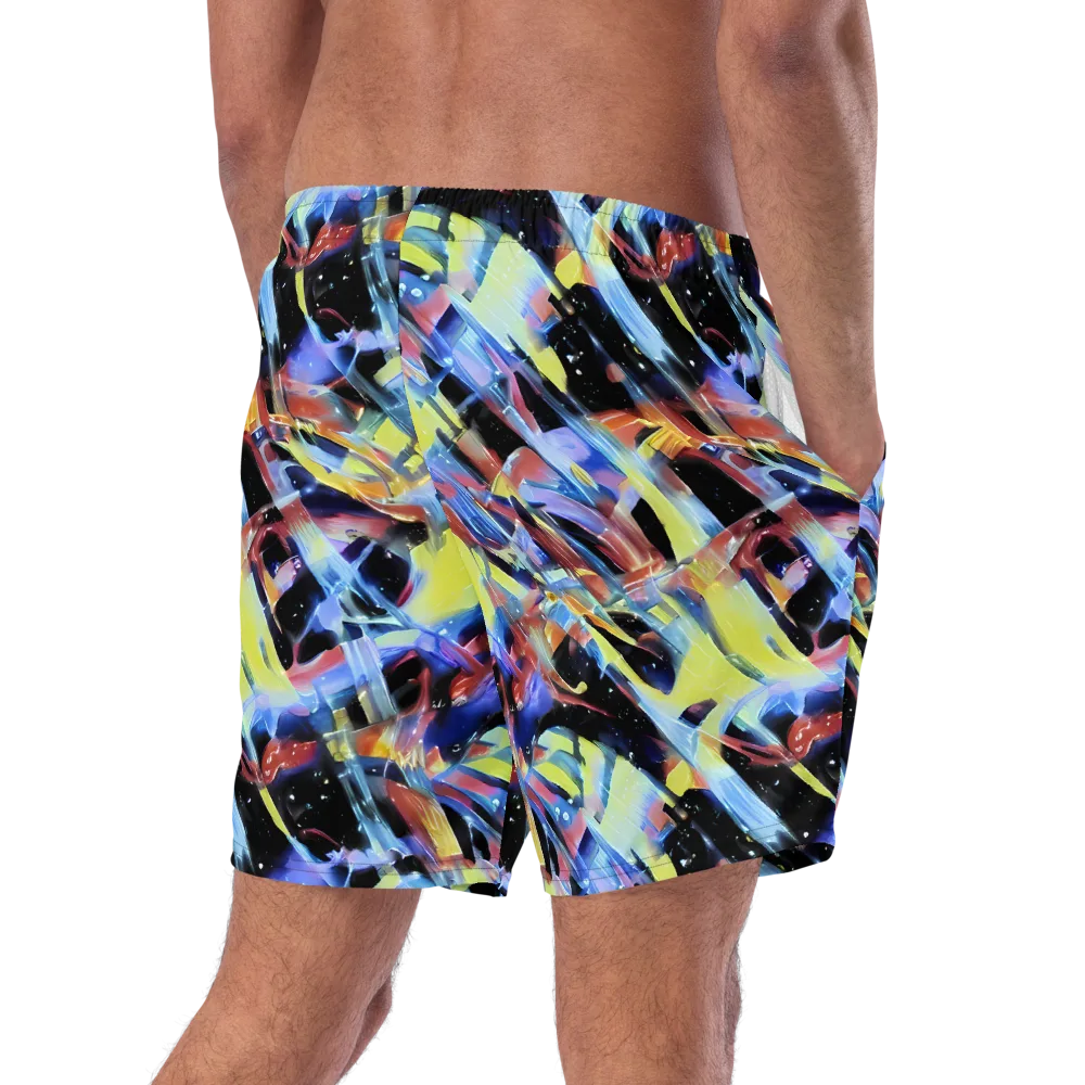 Afterglow Fracture on Swim Trunks — Right Back