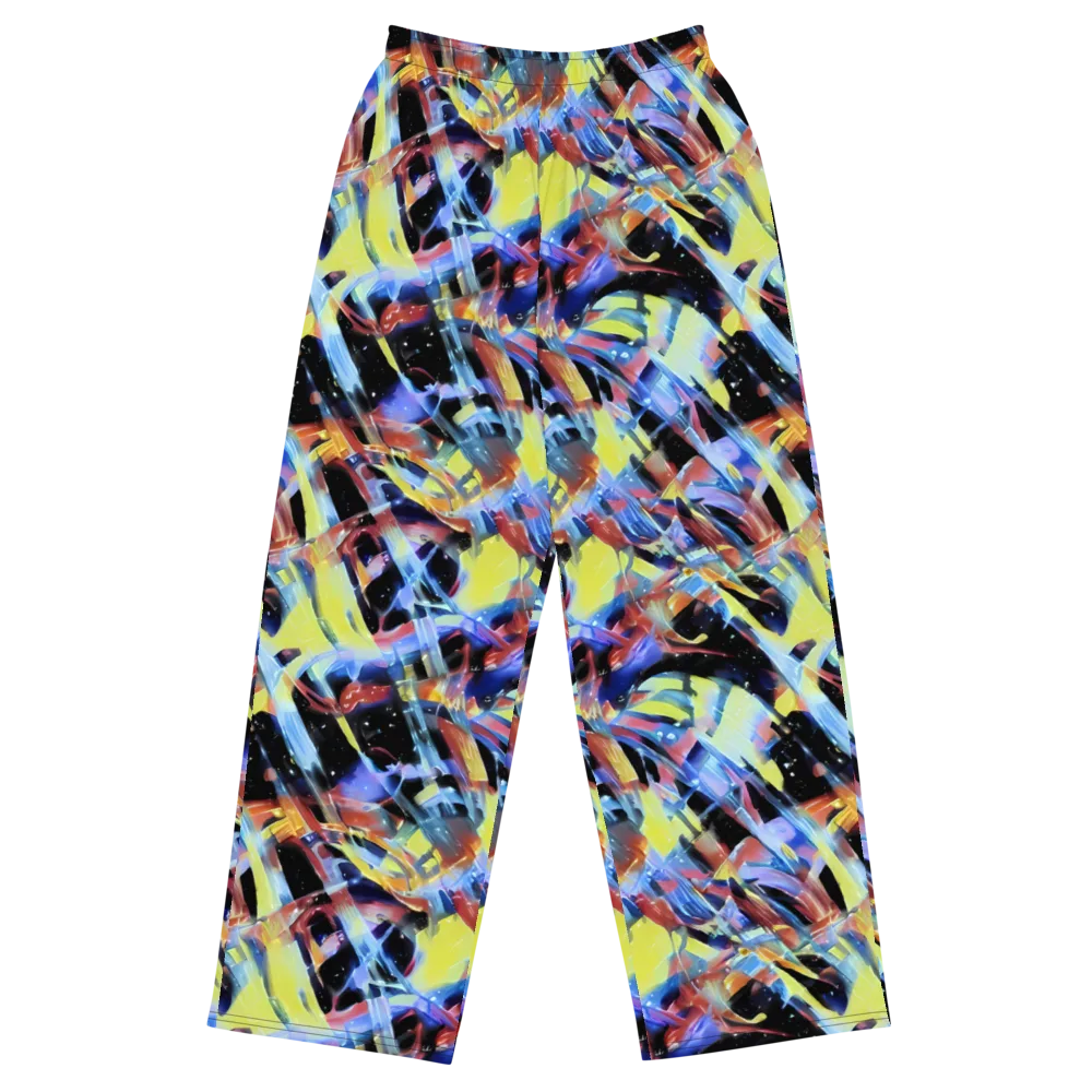 Afterglow Fracture on Wide-Leg Pants — Front