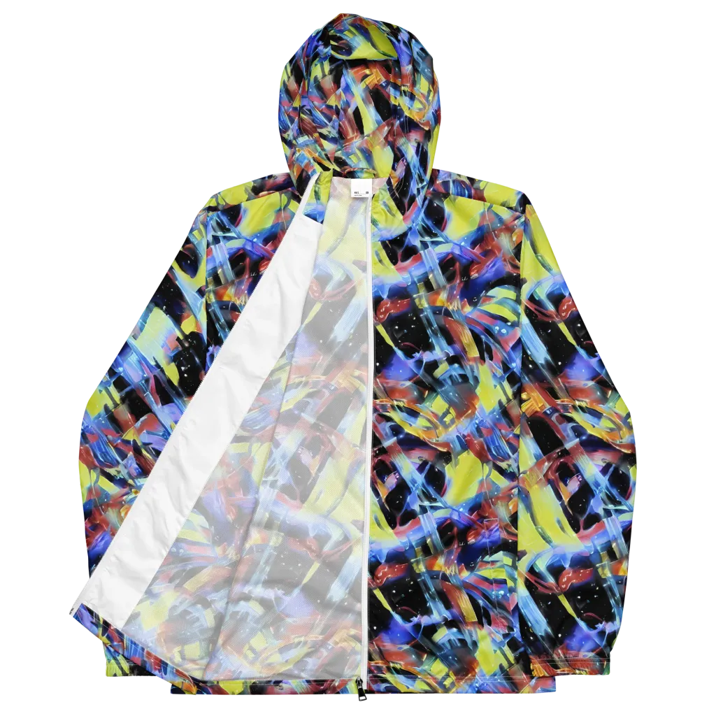 Afterglow Fracture on Men's Windbreaker — Front