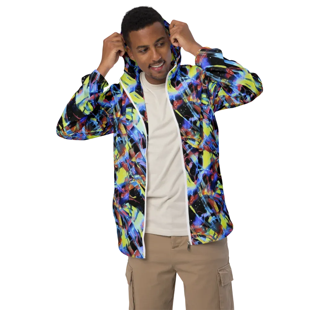 Afterglow Fracture on Men's Windbreaker — Front
