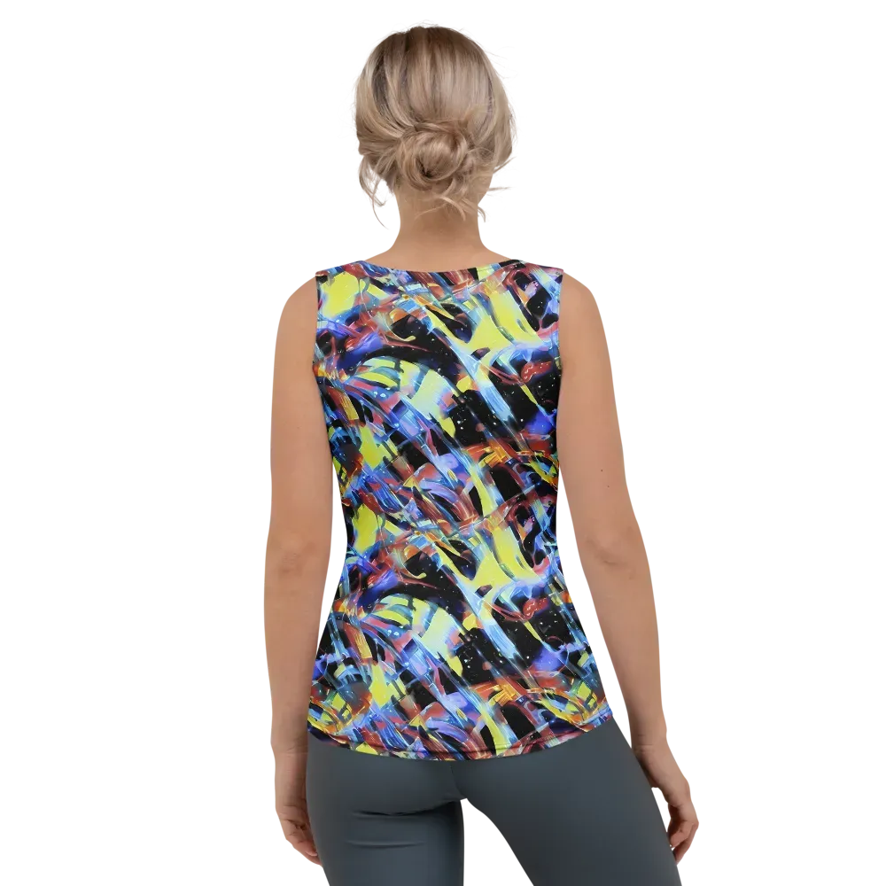 Afterglow Fracture on Women's Tank Top — Back