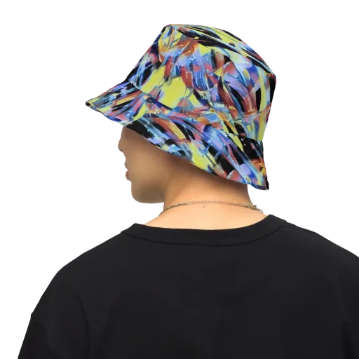 Afterglow Fracture on a Reversible Bucket Hat