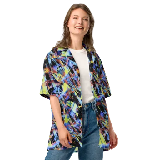 Afterglow Fracture on a Button Shirt