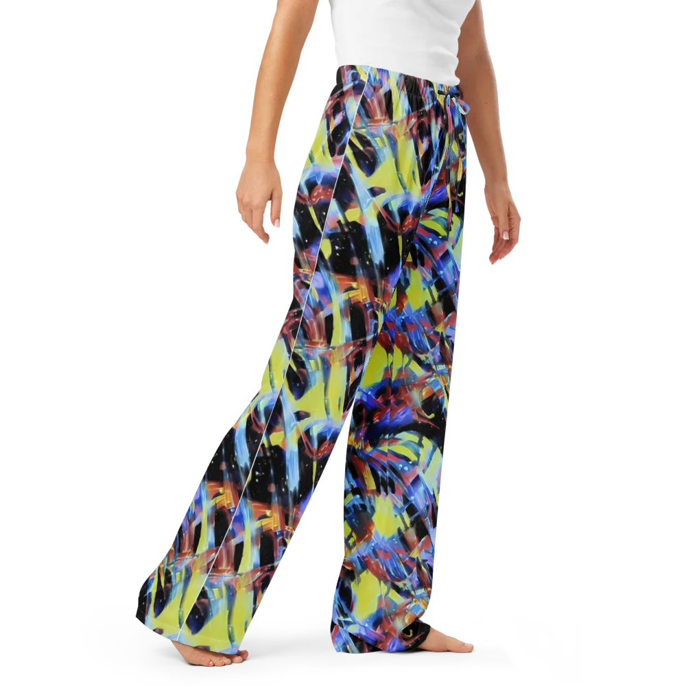Afterglow Fracture on Women's Pajama Pants — Right Front