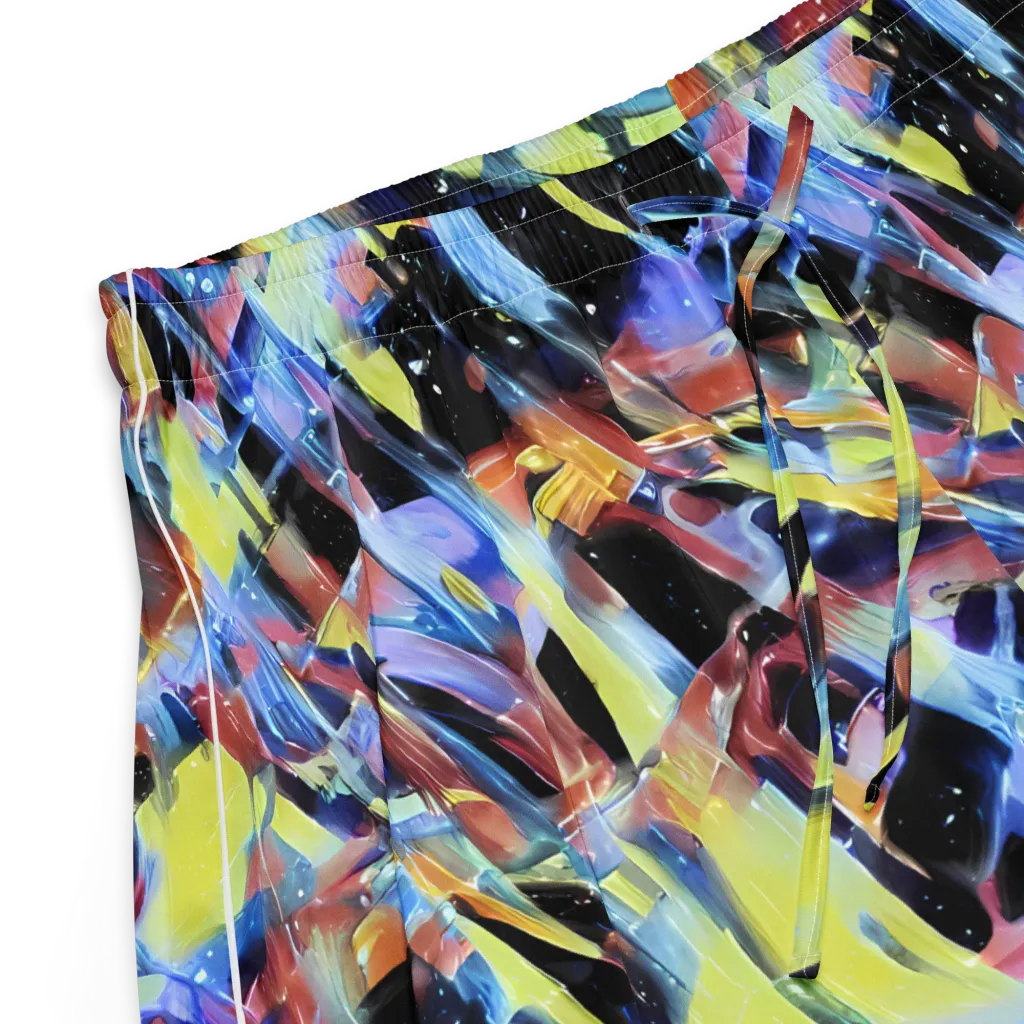 Afterglow Fracture on Women's Pajama Shorts — Product details