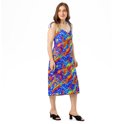 Molten Wave on a Slip Dress