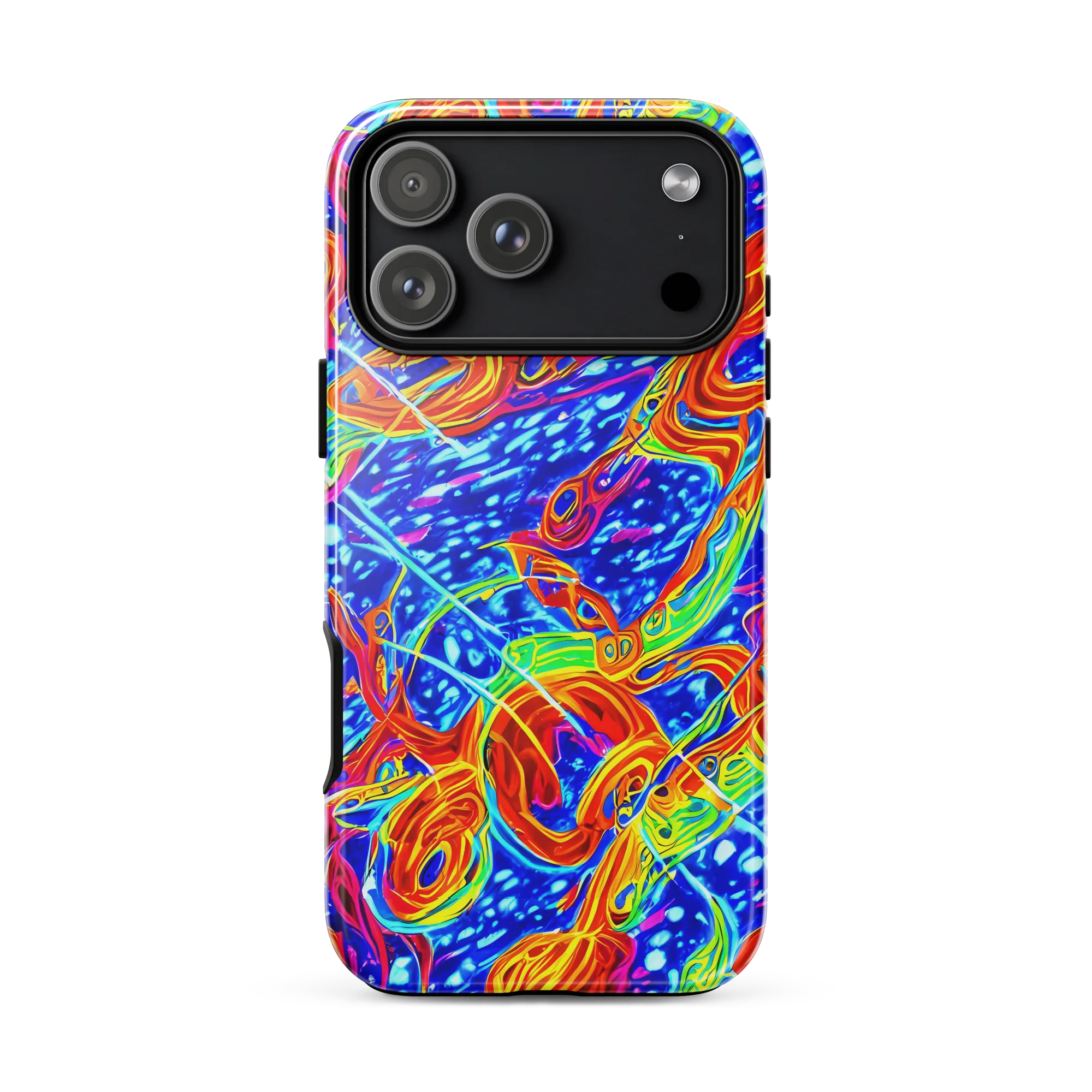 Molten Wave on Tough Case for iPhone® — Front