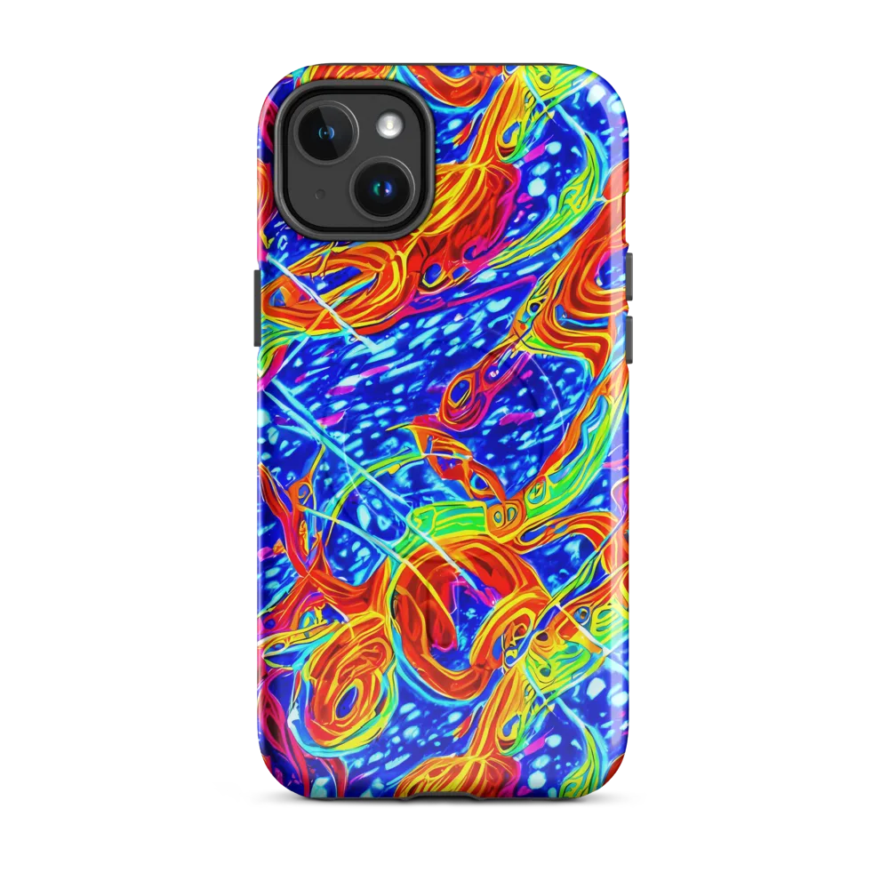Molten Wave on MagSafe Tough Case for iPhone® — Front