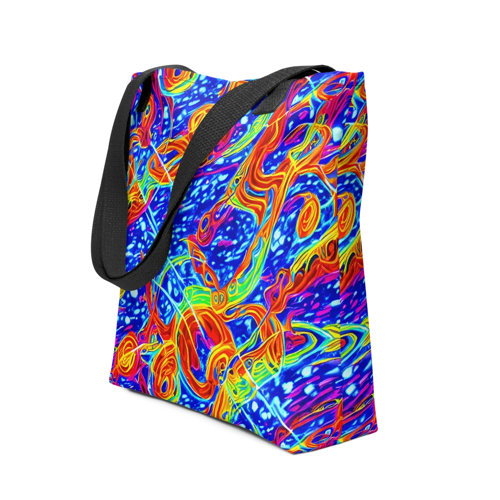 Molten Wave on Tote Bag — Front