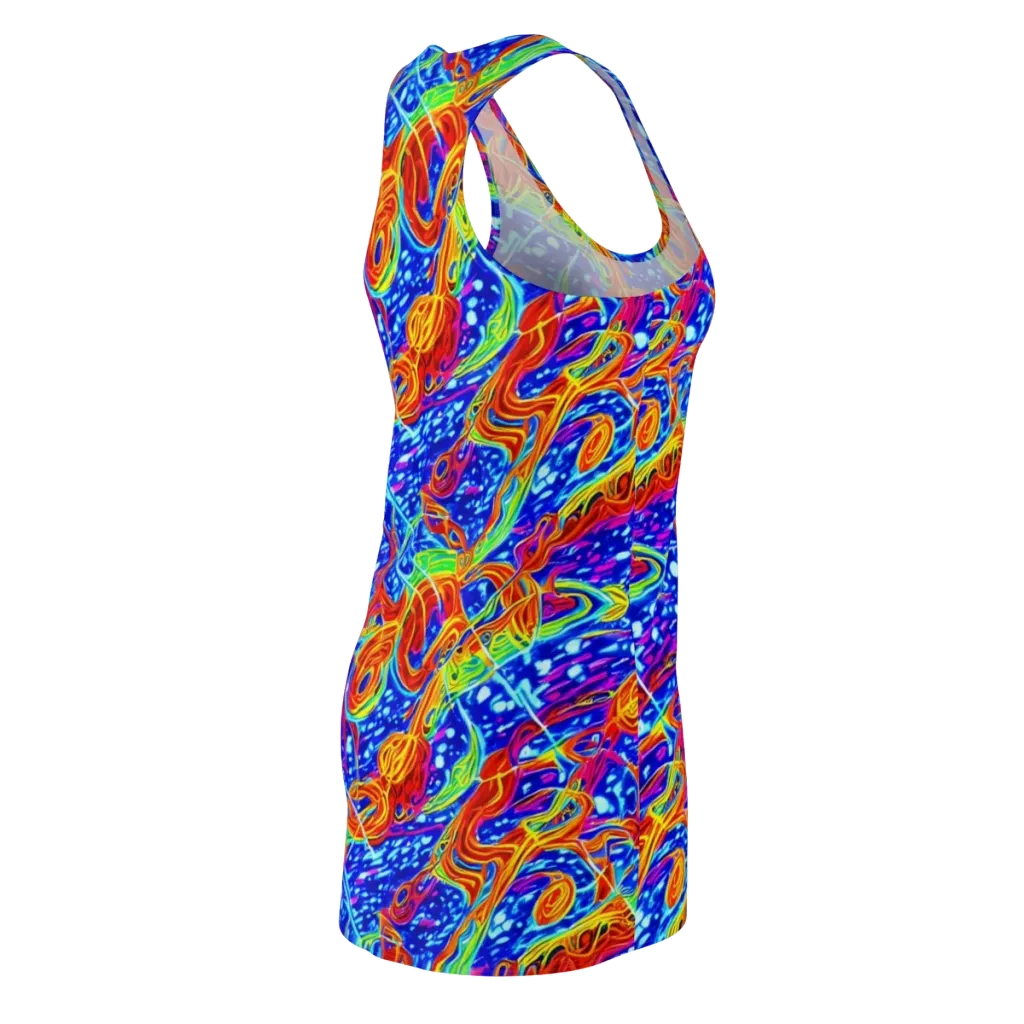 Molten Wave on Racerback Dress — Back Side
