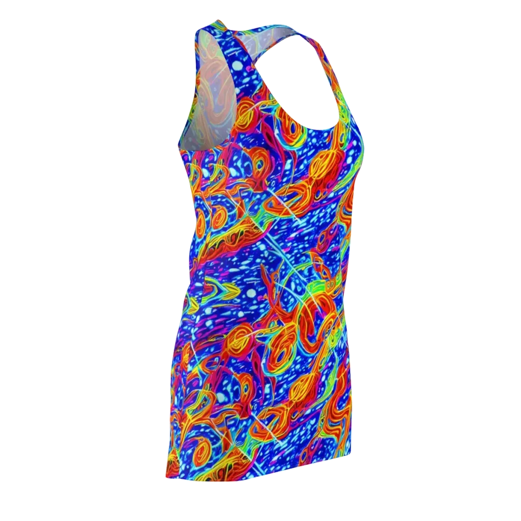 Molten Wave on Racerback Dress — Front Side