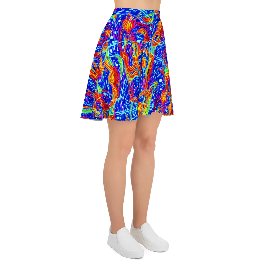 Molten Wave on Skater Skirt — Right