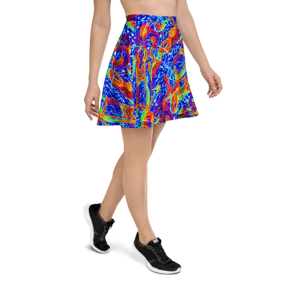 Molten Wave on Skater Skirt — Right