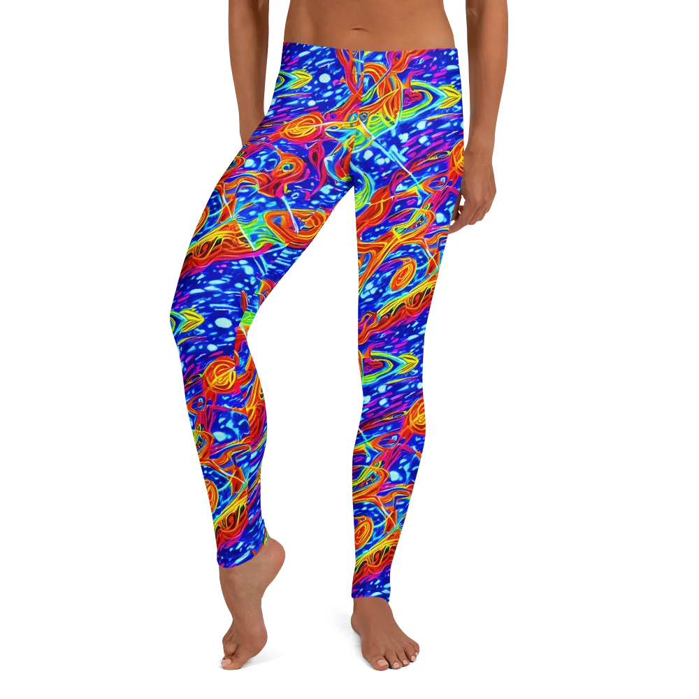 Molten Wave on Leggings — Front