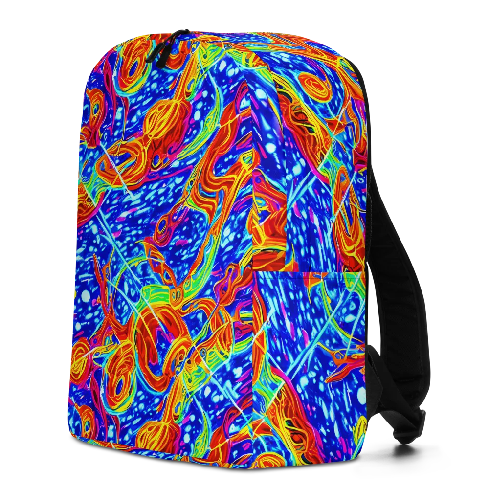 Molten Wave on Minimalist Backpack — Left