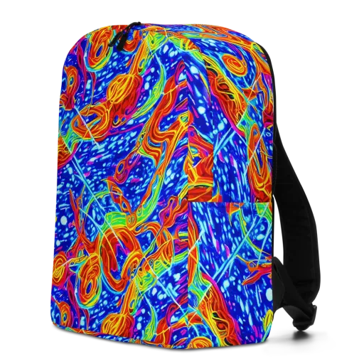 Molten Wave on a Minimalist Backpack