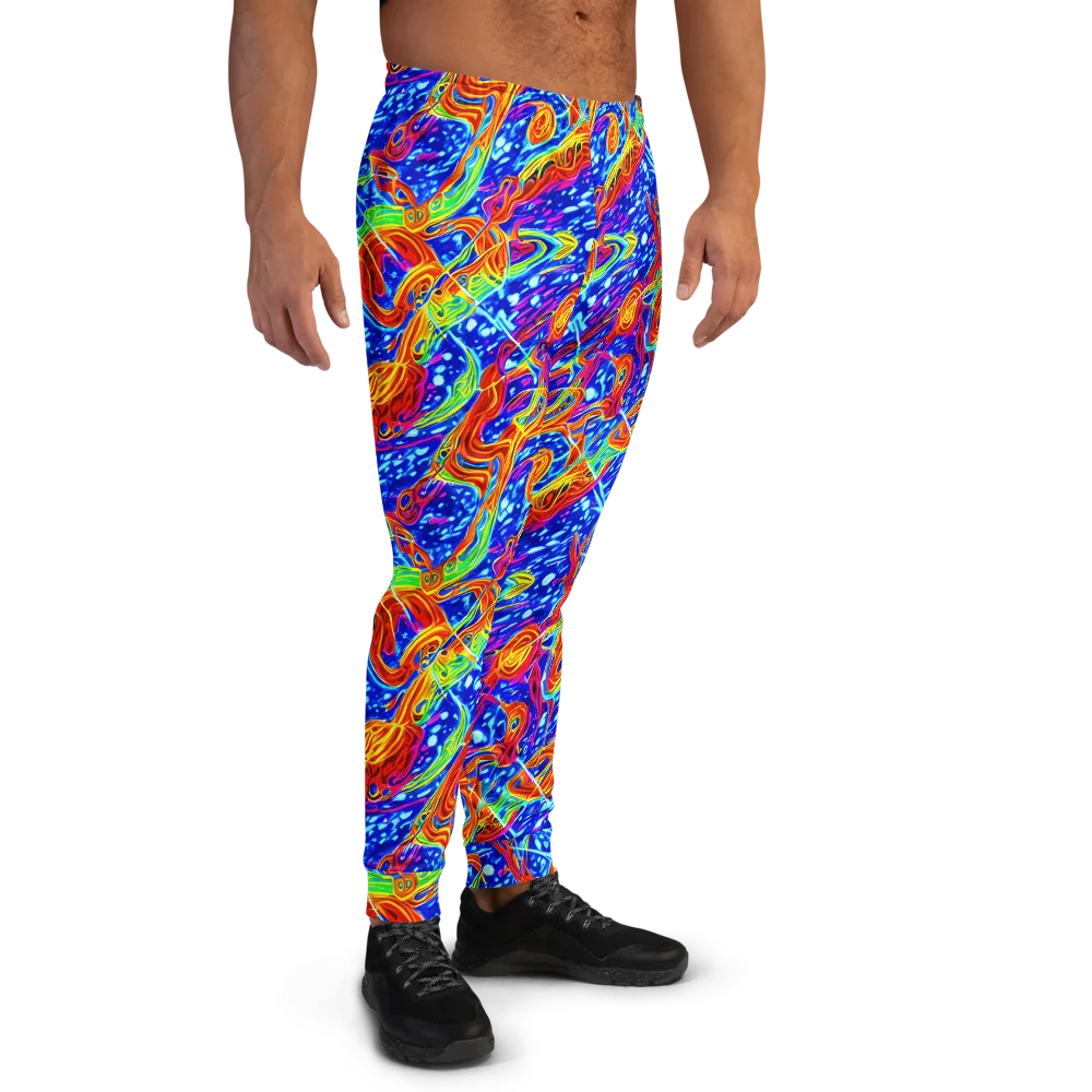 Molten Wave on Men's Joggers — Right