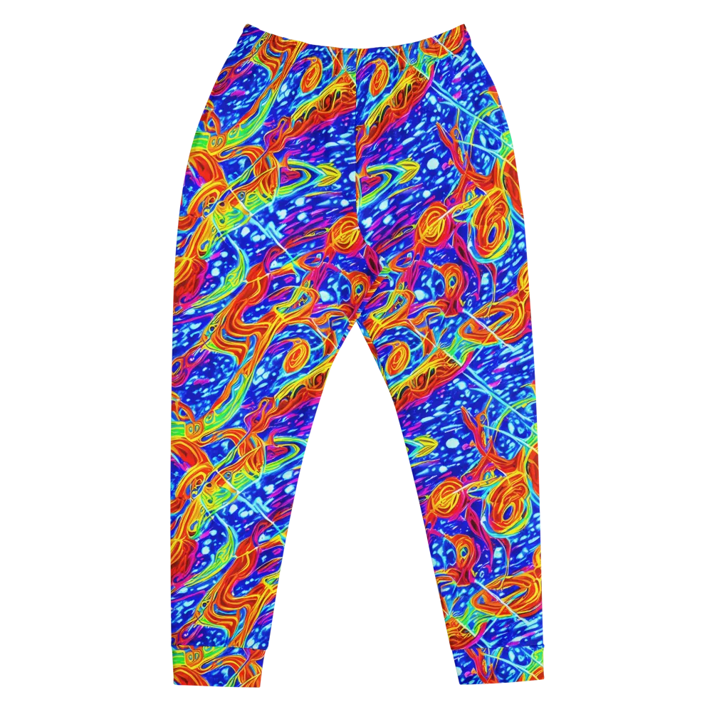 Molten Wave on Men's Joggers — Front