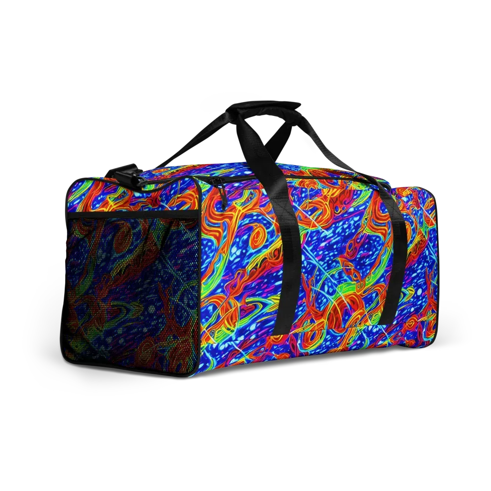 Molten Wave on Duffle Bag — Right Front