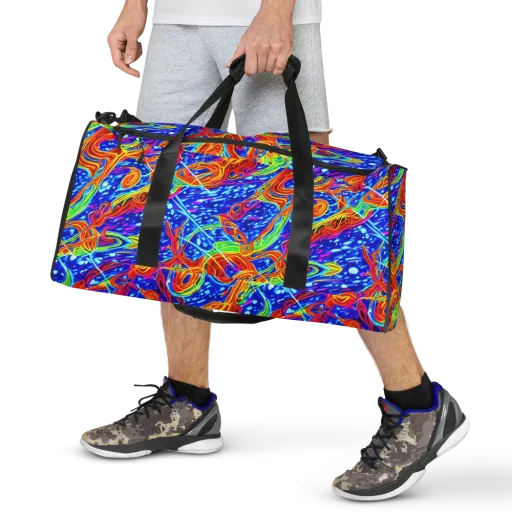 Molten Wave on a Duffle Bag