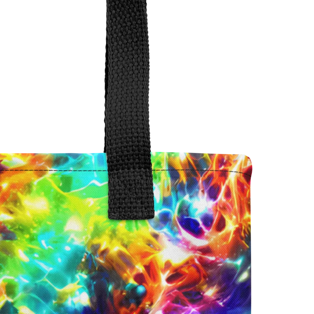 Rainbow Static on Tote Bag — Product details