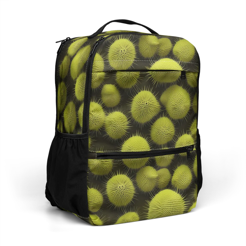 Lime Thorn on Utility Backpack — Right Front