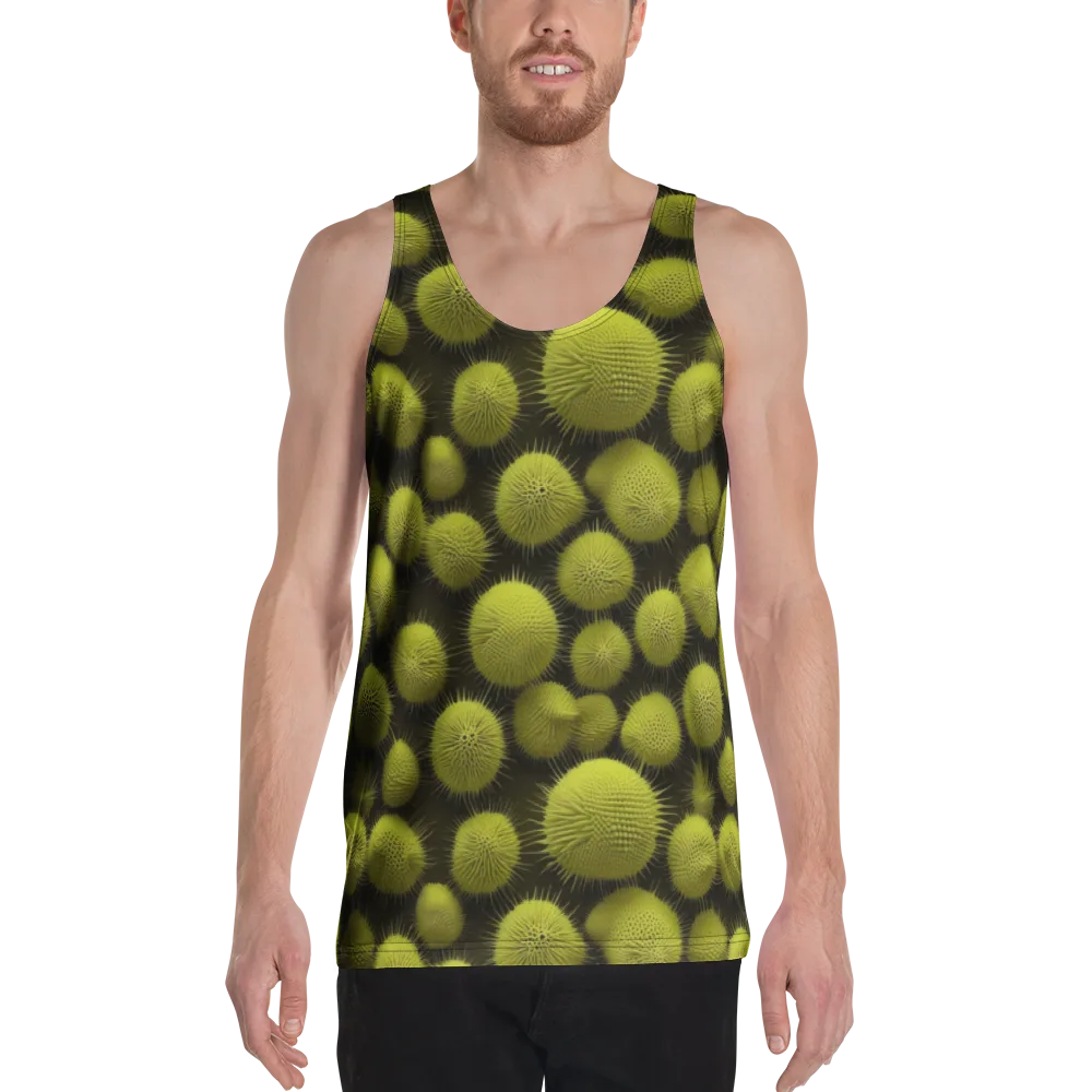 Lime Thorn on Men's Tank Top — Front
