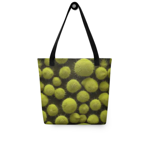 Lime Thorn on a Tote Bag