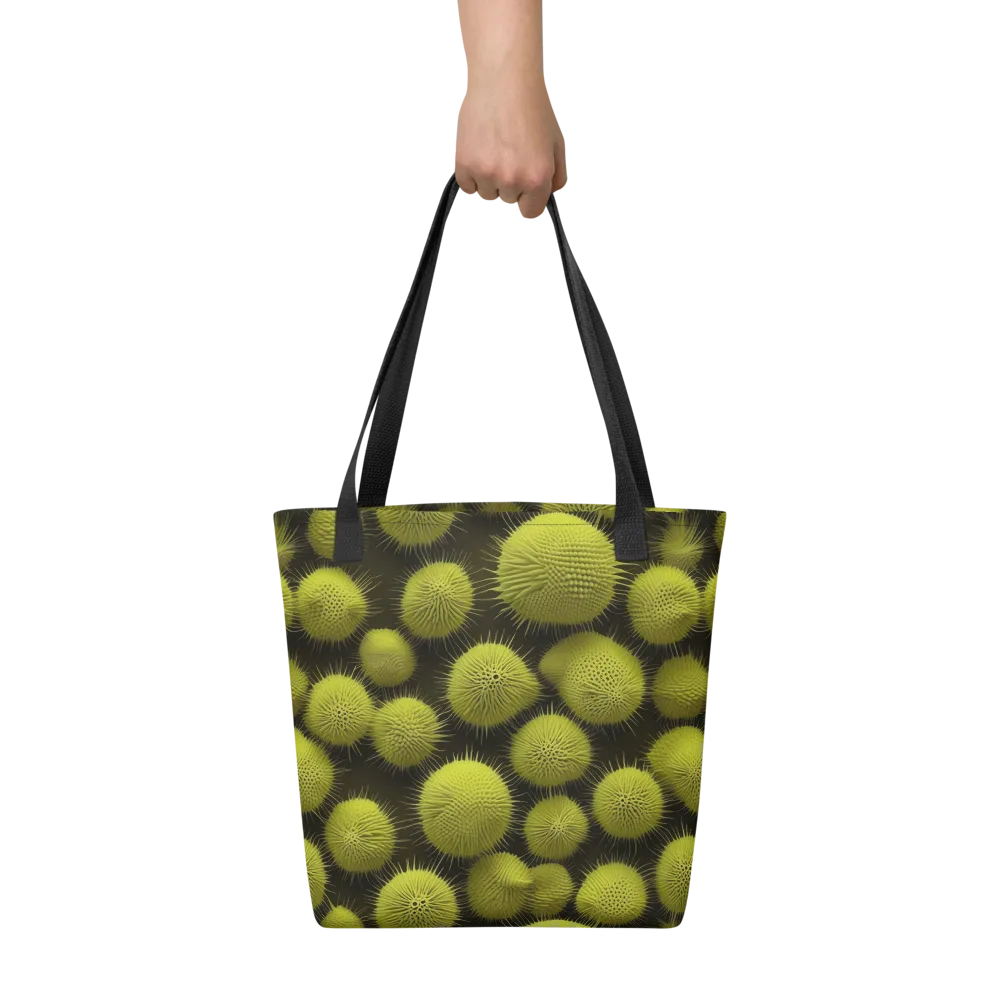 Lime Thorn on Tote Bag — Front