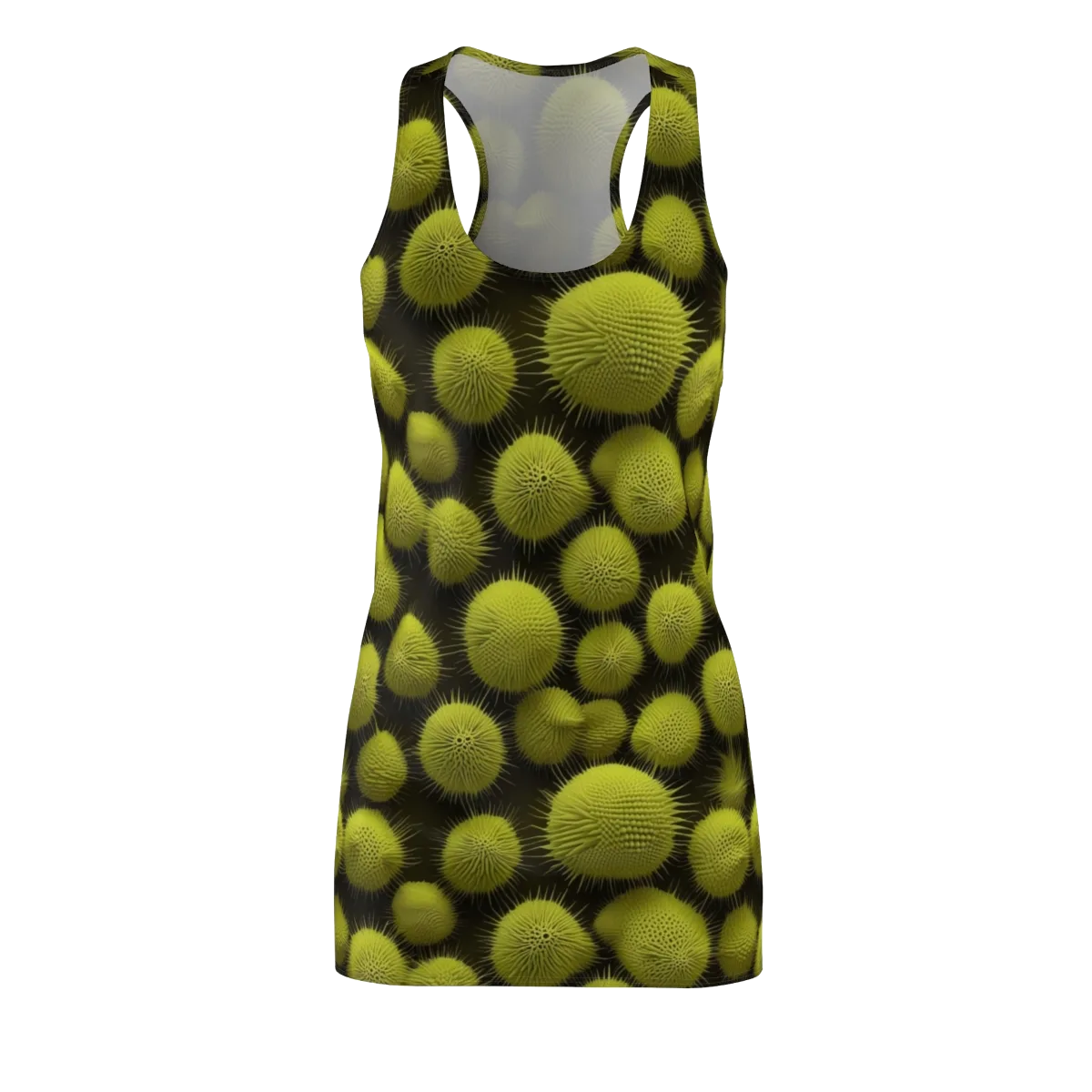 Lime Thorn on Racerback Dress — Front