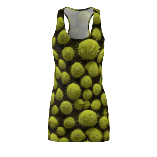 Lime Thorn on a Racerback Dress