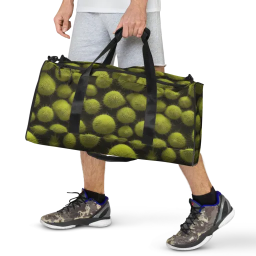 Lime Thorn on a Duffle Bag