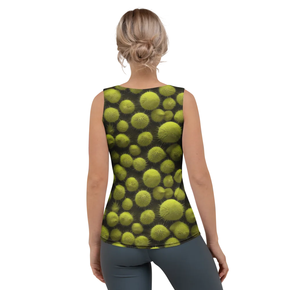 Lime Thorn on Women's Tank Top — Back