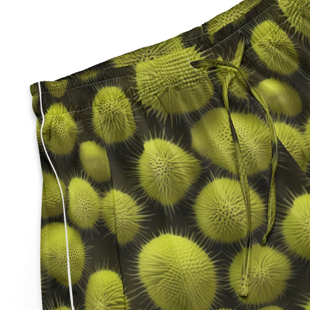 Lime Thorn on Women's Pajama Shorts — Product details
