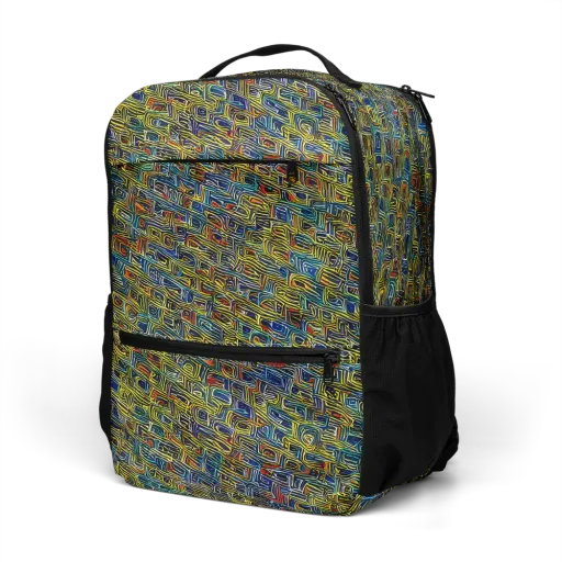 Static Safari on a Utility Backpack