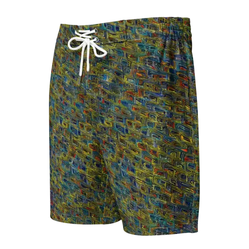 Static Safari on a Men's Board Shorts