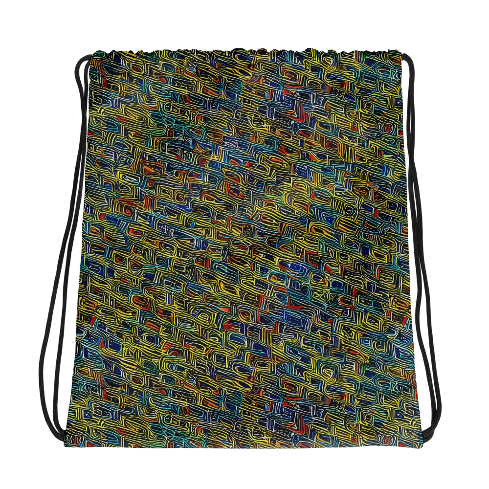 Static Safari on Drawstring Bag — Photo