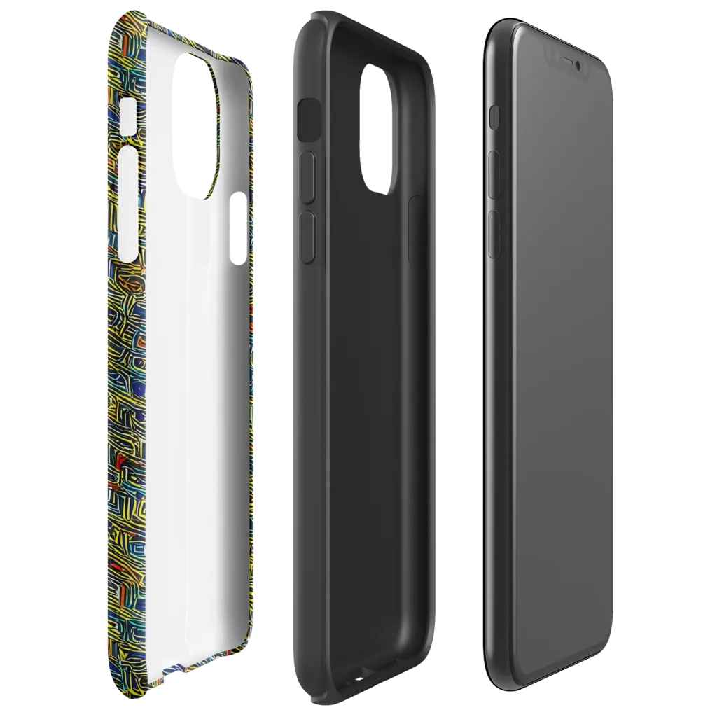 Static Safari on Tough Case for iPhone® — Right
