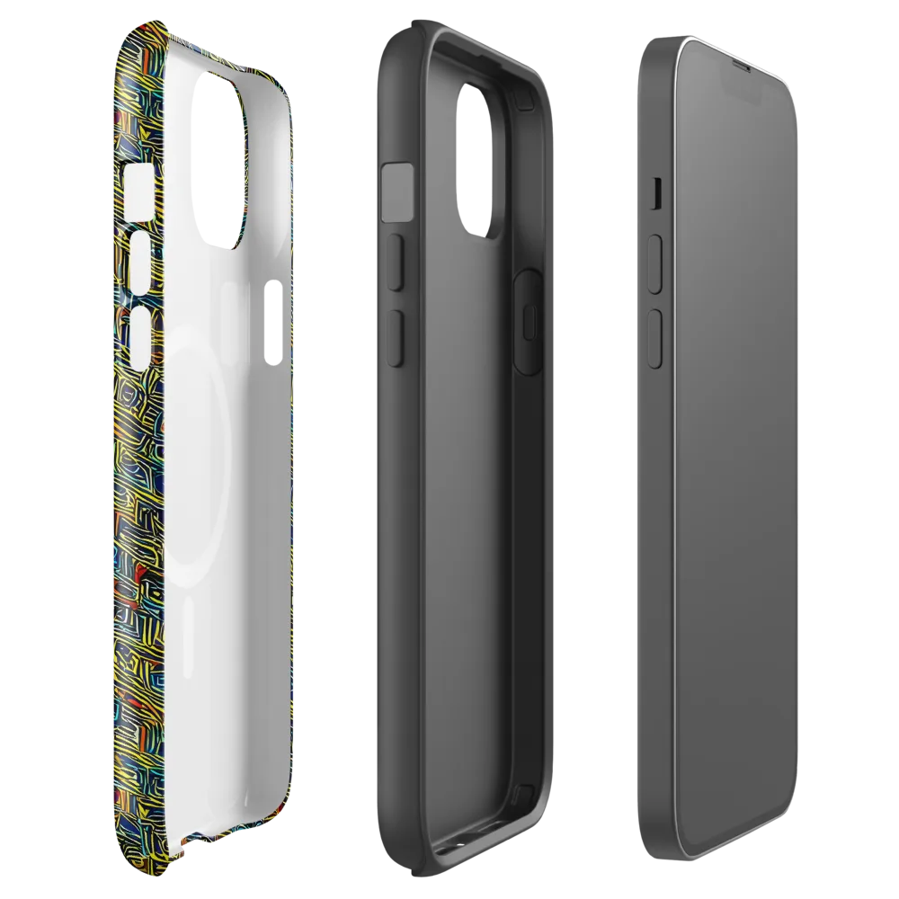 Static Safari on MagSafe Tough Case for iPhone® — Front
