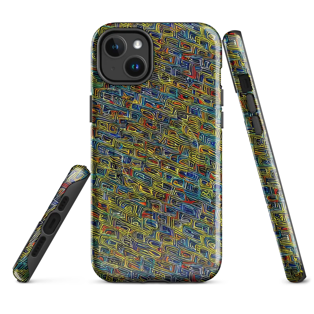 Static Safari on MagSafe Tough Case for iPhone® — Front