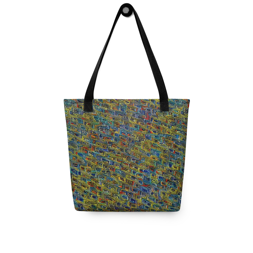 Static Safari on Tote Bag — Front