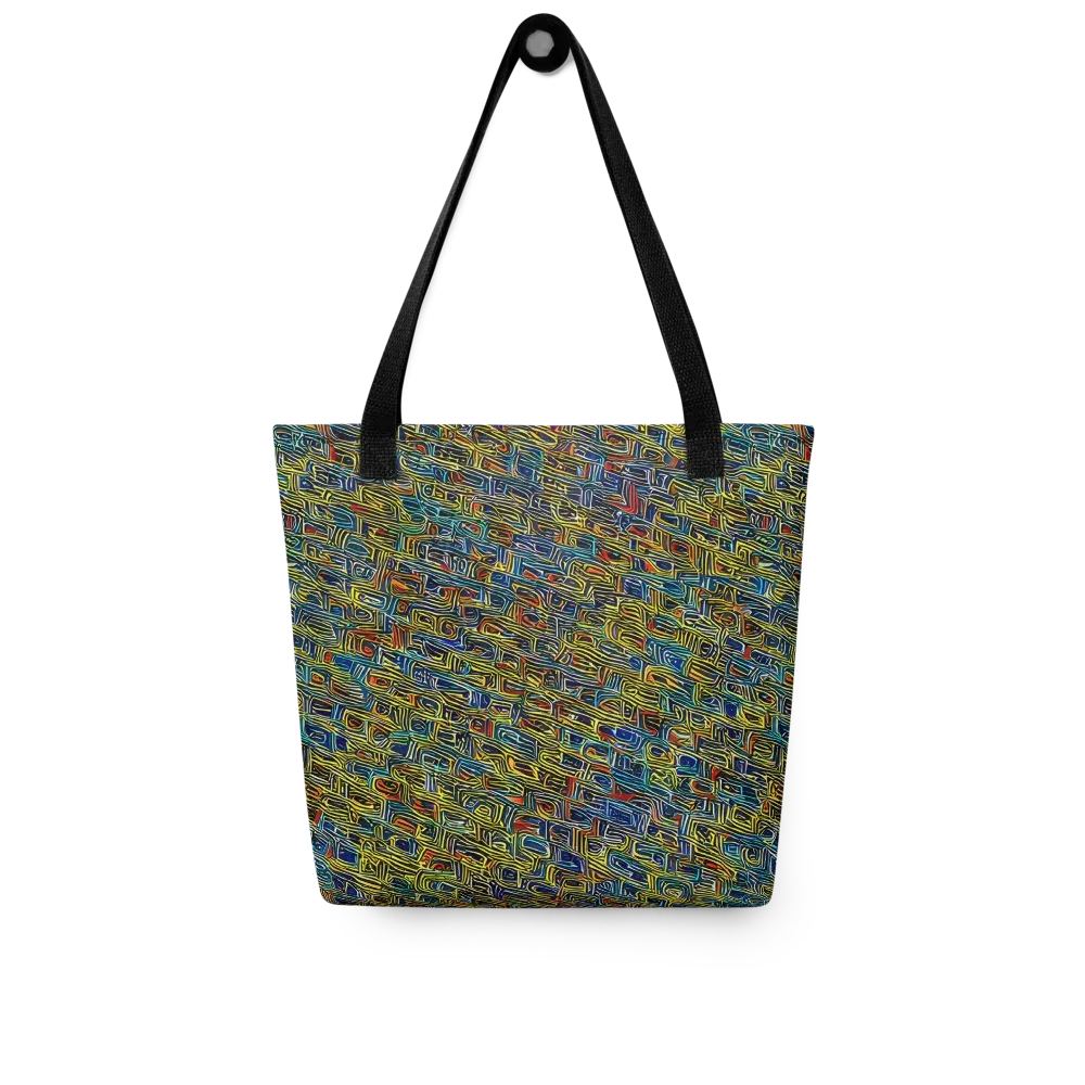 Static Safari on Tote Bag — Front