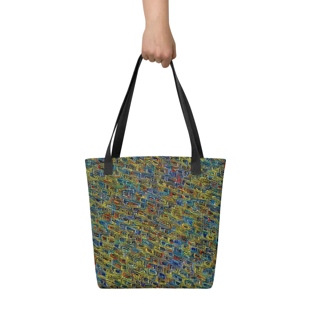 Static Safari on Tote Bag — Front