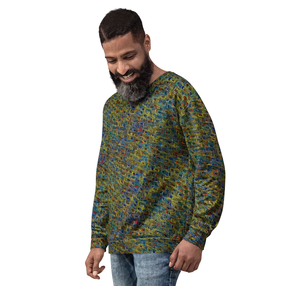 Static Safari on Sweatshirt — Left Front