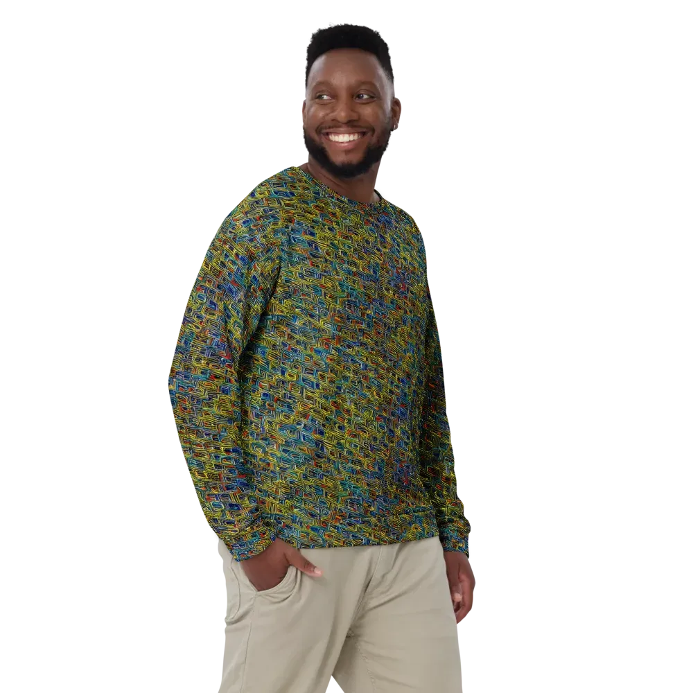 Static Safari on Sweatshirt — Front