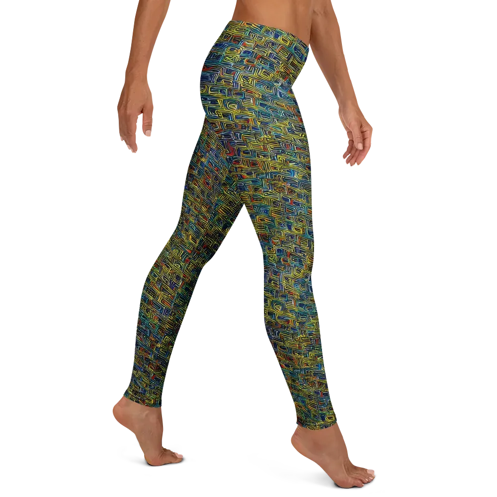 Static Safari on Leggings — Right