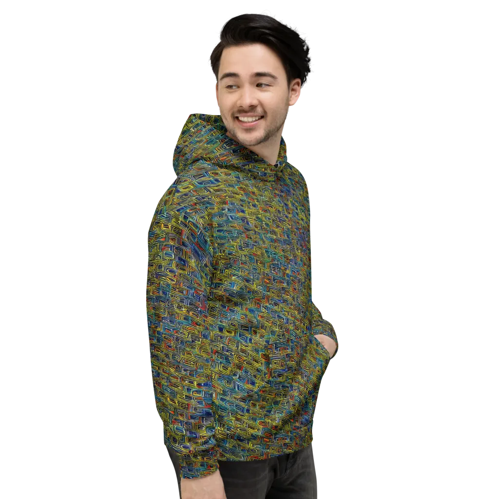 Static Safari on Hoodie — Right